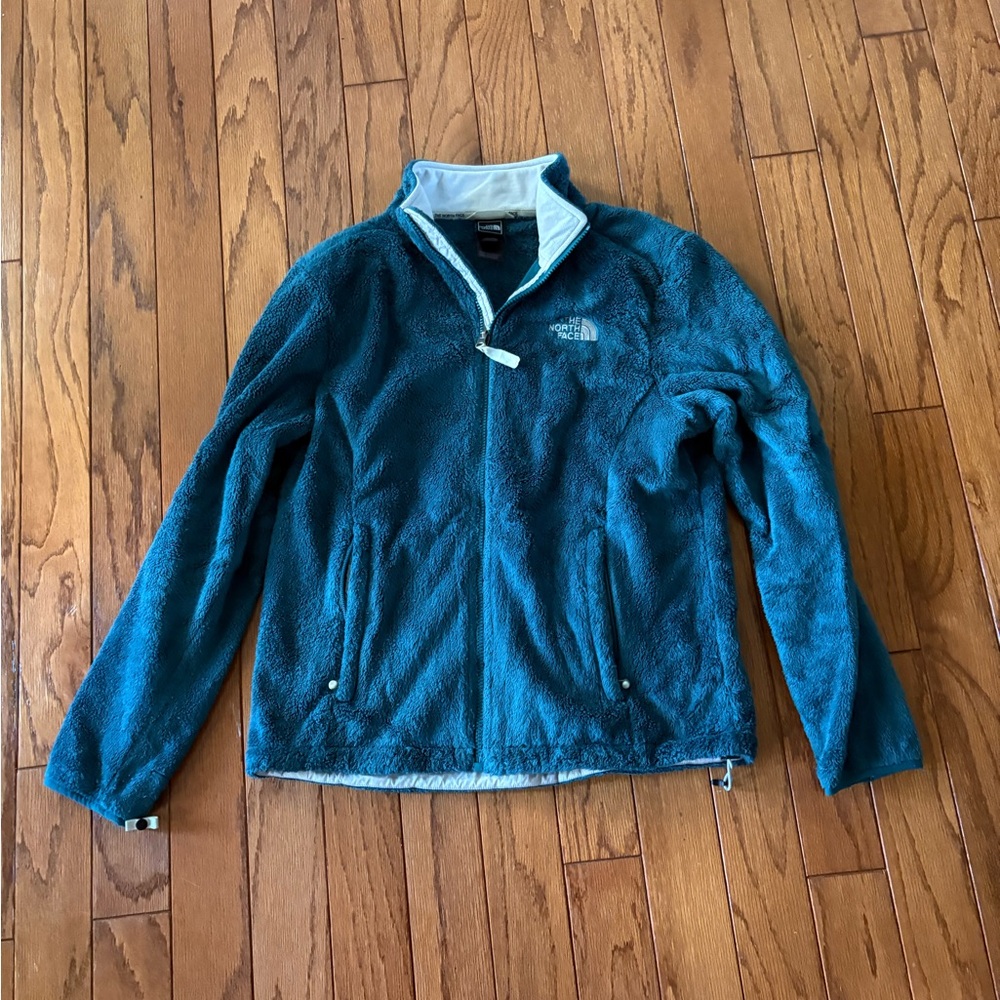 The North Face Teal Fleece Jacket